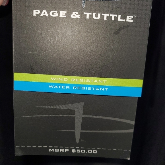 Page & Tuttle water resistant golf vest new large - Picture 6 of 7